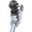 Motorcykel hydraulisk kopplingsstång bromspump M10x1.25mm silver 5