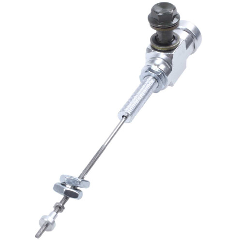Motorcykel hydraulisk kopplingsstång bromspump M10x1.25mm silver 1