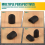 Lot de 2 couvre-pieds pour Es2, Es4, M365, noir 6