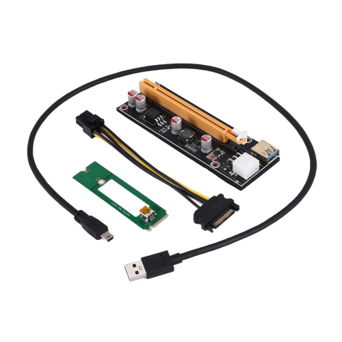 M2 naar USB3.0 PCIE 16X 1X Extender met voeding 1