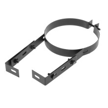 Chimney Pipe Holder Bracket Flue Liner Clamp 6inch Stainless Steel Adjustable Wall Support Hanging Fixing Clip Stove Pipe Hanger Accessory