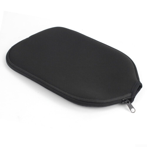 Paddle Storage Solution Soft Padded Neoprene Sleeve Specially Designed for Pickleball  Black