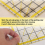 Acrylic Quilting Ruler Set with Double-Colored Grid Lines 6