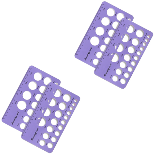 Régua de medição de mamilo com flange de silicone macio