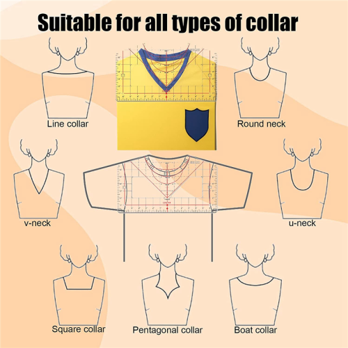 Tshirt Ruler Guide for Vinyl Alignment, with Heat Tape 1