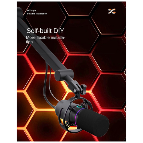XLR USB Dynamic Microphone With Dubbing Recording Stent 2