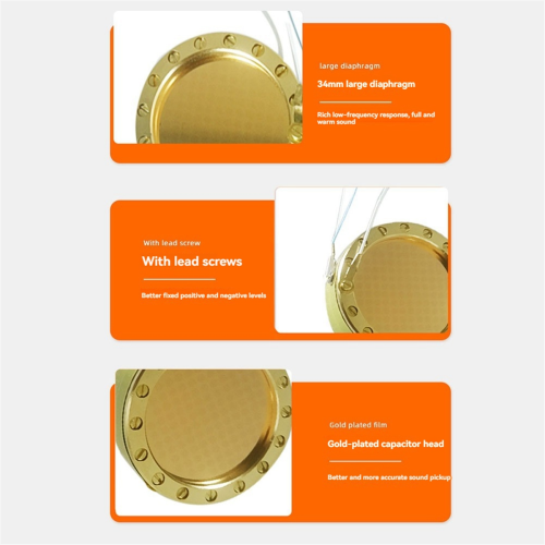 Microphone Diaphragm Core Capsule Large Diaphragm 1