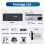 6,9-calowy samochodowy system stereo, radio samochodowe Single Din, CarPlay Android Auto 7
