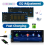 6,9-calowy samochodowy system stereo, radio samochodowe Single Din, CarPlay Android Auto 5