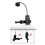 Violin Wireless Microphone Musical Instrument Microphone Long Clip 4