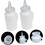 2pcs Feeding Bottle Small Lactating Milk Quantitative Pet Kitten Sip Calf born 3