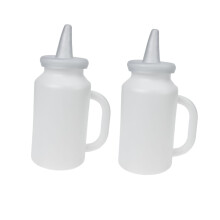2pcs Feeding Bottle Small Lactating Milk Quantitative Pet Kitten Sip Calf born