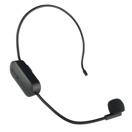 2.4G Wireless Head-Mounted Microphone Set with Receiver 1 to 1 2