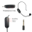 2.4G Wireless Head-Mounted Microphone Set with Receiver 1 to 1 4