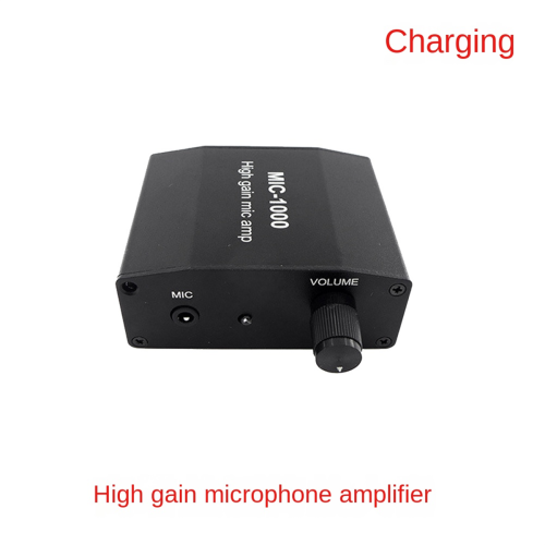 MIC-1000 microfoon audioversterker Versterking 1000 keer 2