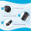 Microphone pour clavier, petit port 3,5 mm, microphone portable pour clavier 7