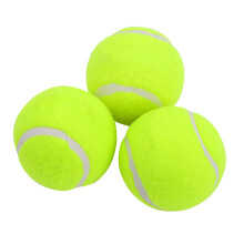 3 PCs Tennis Training balls, Tennis with High Elasticity practice for Beginners, Practice balls for Pet dog Play