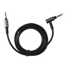 För WH-1000 XM2 XM3 XM4 3,5 mm ljudkabel (svart utan mikrofon)