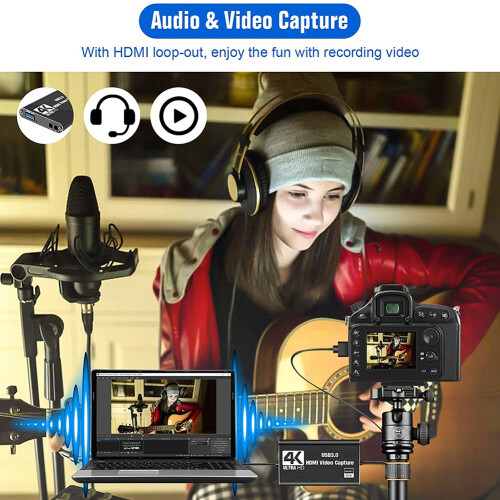 Carte de capture vidéo pour Switch, 4K 1080P 60FPS 2