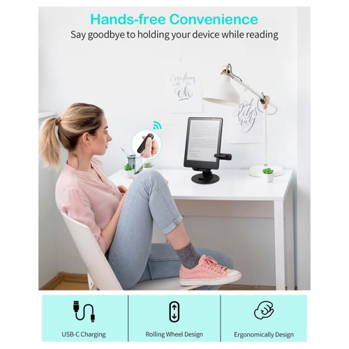 New Design Remote Control Page Turner for Camera Video Recording 2