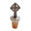 (Add a Gift Pouch) Celtic Cross Knotwork Pewter Bottle Stopper 1