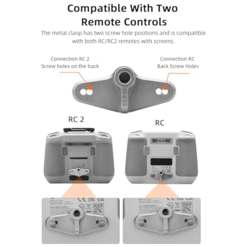 Supporto per bici compatibile con telecomando Mini 4 Pro/Air 3 1