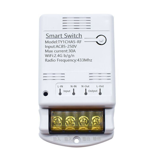 30A Wifi Switch Relay Tuya APP 433mhz Receiver Module 2