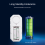 Allarme wireless per porte e finestre con suono e luce da 140 dB 7