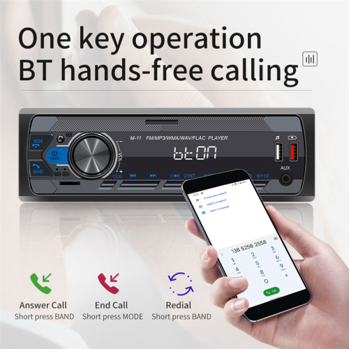 4-kanals 45 W Bluetooth bilradio og MP3-spiller til bil 1