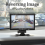 Monitor automotivo de 12 V e 7 polegadas, 16:9, 800x480, LCD, retrovisor 3