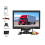 Monitor automotivo de 12 V e 7 polegadas, 16:9, 800x480, LCD, retrovisor 7