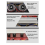 Home Power Amplifier 5.1 Bluetooth Basversterker HIFI Afstandsbediening UK PLUG 1