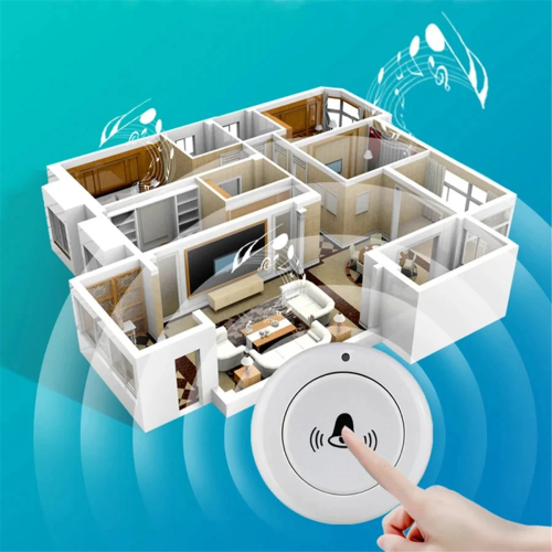 Wireless Doorbell USB Smart Door Bell Wireless Remote Doorbell Kit 2