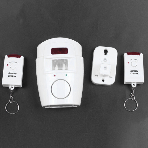 Home Security Alarm System Wireless Detector +2x Remote Motion Sensor 1