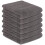 (CHARCOAL GREY) Perefly Cotton Washcloths Set (30 x 30 cm) 1