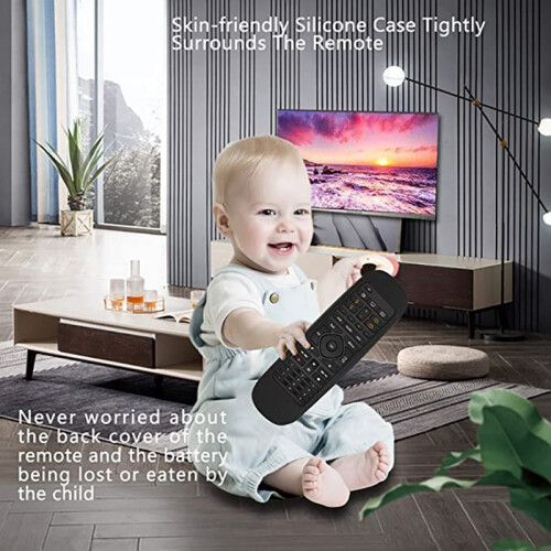 Fernbedienungshülle für Harmony Companion Remote, Schwarz 2