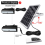 Double Head Solar Pendant Light Dimmable Remote Cord Solar Light Shed 2
