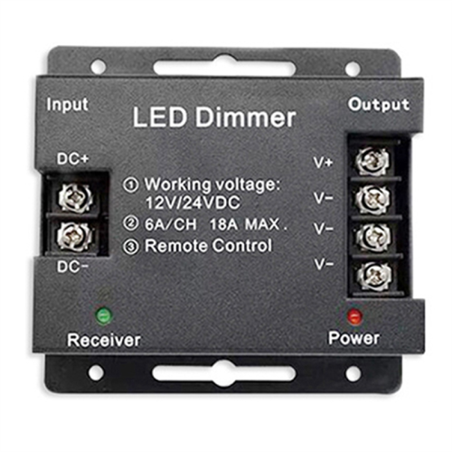 Variateur de lumière 12 V/24 V avec télécommande tactile sans fil 1