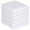 (WHITE) Perefly Cotton Washcloths Set (30 x 30 cm) 1