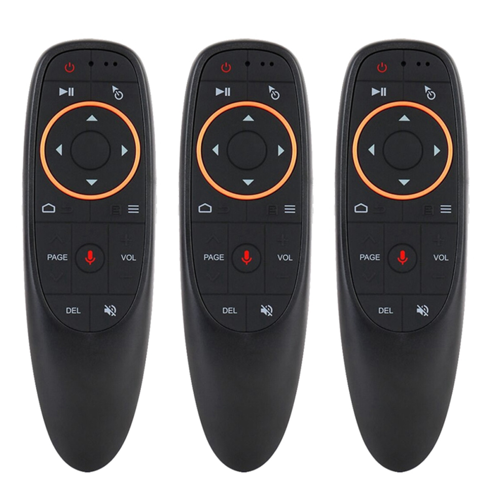 G10s 2.4G 3 Set Voice Air Flying Mouse Gyroscope Ir Backlight Tv Set 4712661037443