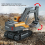1:24 Remote Control Excavator 11 Channels 2.4G Remote Control 2