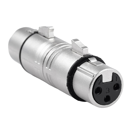 2 ks XLR adaptér (samica-samica) XLR 3-pinový samica-3-pinový samica 1