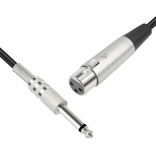 XLR vrouwelijk naar 1/4 inch mono jack microfoonkabel ongebalanceerde microfoonkabel 2