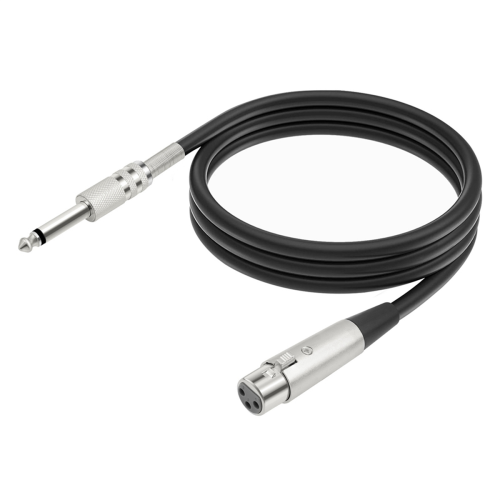 XLR vrouwelijk naar 1/4 inch mono jack microfoonkabel ongebalanceerde microfoonkabel 1