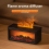 Fireplace Aroma Diffuser Flame Humidifier,B 3