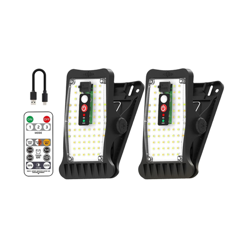 Clip on Solar Motion Lights Outdoor Waterproof with 800LM