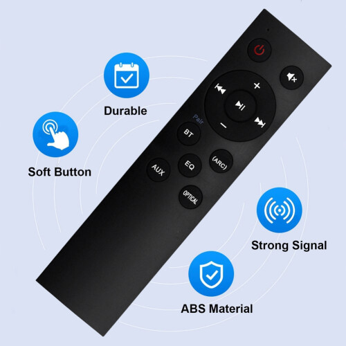 Replace Remote Control for Soundbar Speaker 5000 Series 1