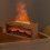 Aromatherapie diffuser met dynamisch vlameffect voor thuis en op kantoor A 2