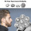 7D Electric Shaver Replacement Head Floating Beard Shaver Blade Head 2