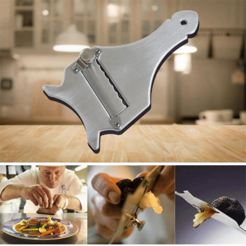 Adjustable Blade Slicer Stainless Steel Truffle Cutter Cheese Scraper 1